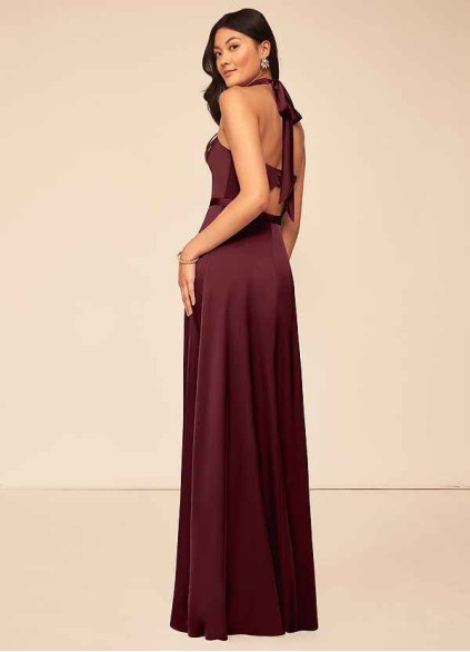 Skolw Delmar Stretch Satin Dress