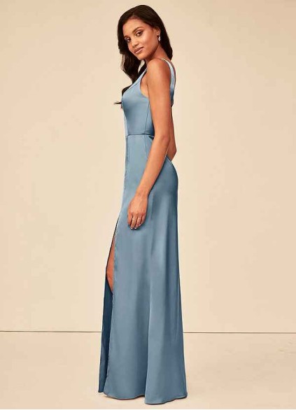 Skolw Jess Stretch Satin Dress Skolw Jess Stretch Satin Dress
