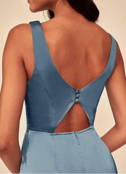 Skolw Jess Stretch Satin Dress Skolw Jess Stretch Satin Dress
