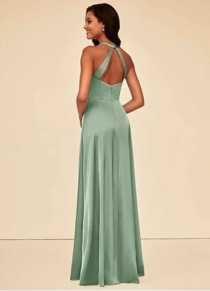 Skolw Ceria Stretch Satin Dress Skolw Ceria Stretch Satin Dress
