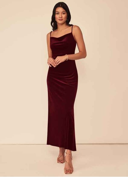 Skolw Lexi Velvet Dress