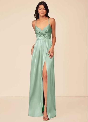 Skolw Raya Stretch Satin Dress