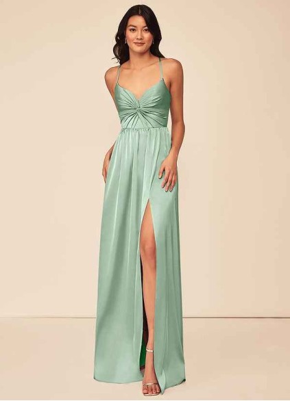 Skolw Raya Stretch Satin Dress