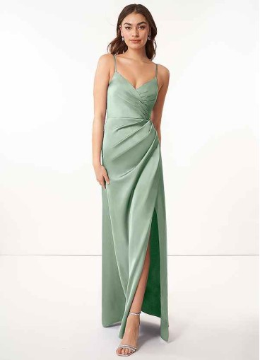 Skolw Maci Stretch Satin Dress