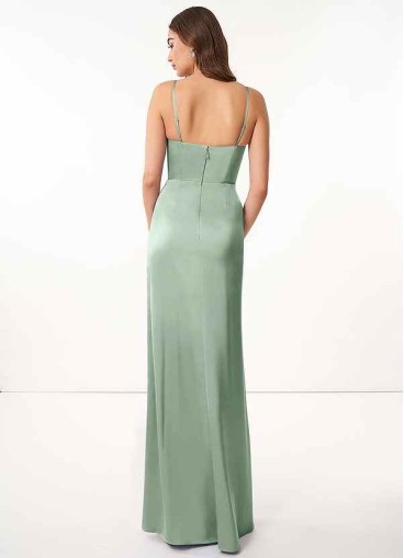 Skolw Maci Stretch Satin Dress