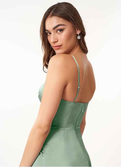 Skolw Maci Stretch Satin Dress Skolw Maci Stretch Satin Dress