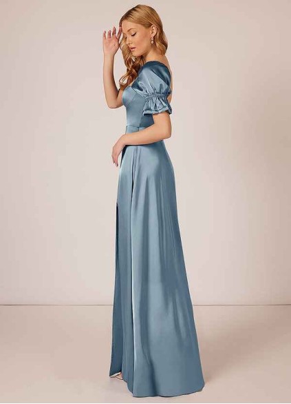 Skolw Harlie Stretch Satin Dress Skolw Harlie Stretch Satin Dress