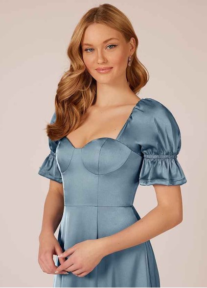 Skolw Harlie Stretch Satin Dress Skolw Harlie Stretch Satin Dress