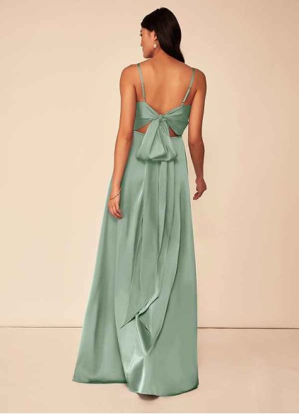 Skolw Alexandria Stretch Satin Dress