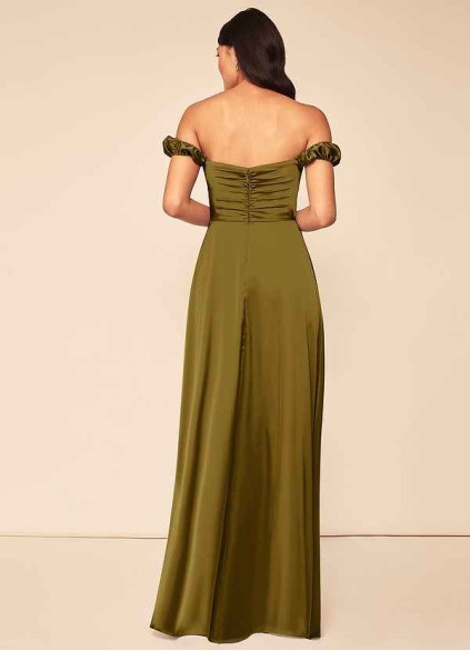 Skolw Asha Stretch Satin Dress Skolw Asha Stretch Satin Dress