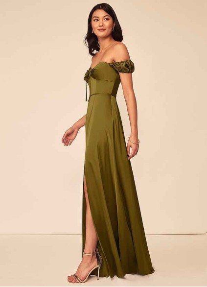 Skolw Asha Stretch Satin Dress Skolw Asha Stretch Satin Dress