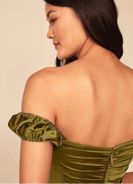 Skolw Asha Stretch Satin Dress Skolw Asha Stretch Satin Dress