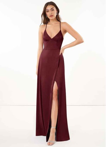 Skolw Maksim Stretch Satin Dress