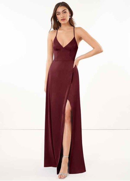 Skolw Maksim Stretch Satin Dress