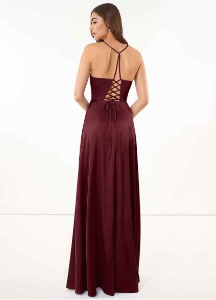 Skolw Maksim Stretch Satin Dress Skolw Maksim Stretch Satin Dress