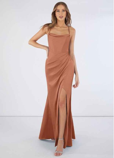 Skolw Marzia Stretch Satin Dress