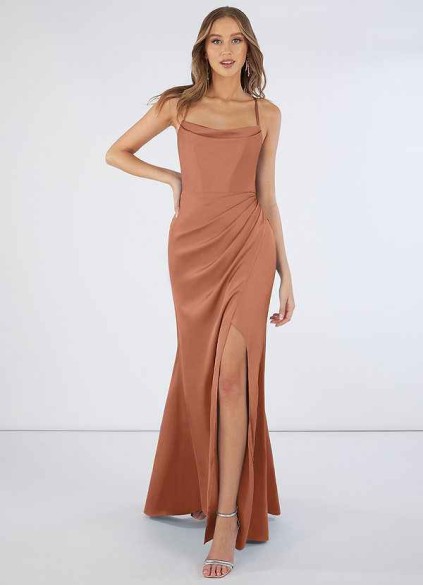 Skolw Marzia Stretch Satin Dress