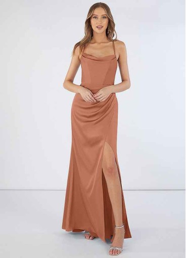 Skolw Marzia Stretch Satin Dress