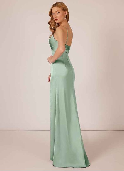 Skolw Linia Stretch Satin Dress Skolw Linia Stretch Satin Dress