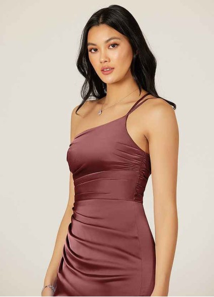 Skolw Eren Stretch Satin Dress