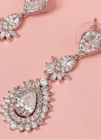 Sun Cluster Crystal Earrings Sun Cluster Crystal Earrings