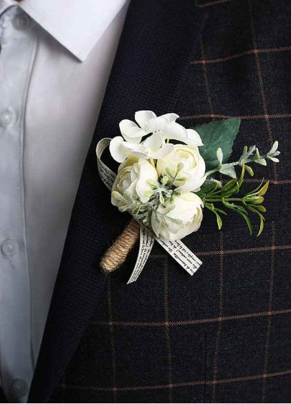Rose Bouquet Boutonniere Rose Bouquet Boutonniere