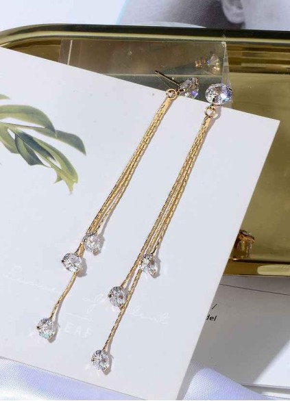 Tiered Drop Earrings Tiered Drop Earrings
