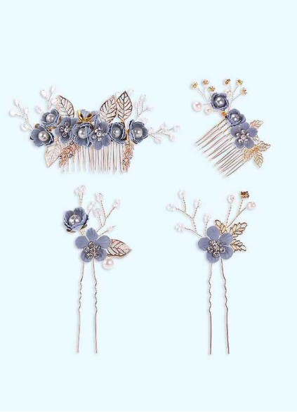 A Touch of Blue Haircomb A Touch of Blue Haircomb